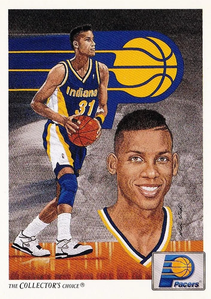 1991-92 Upper Deck Reggie Miller #90 card image