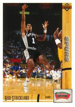 1991-92 Upper Deck Rod Strickland #214 card image