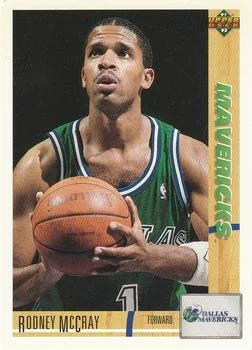 1991-92 Upper Deck Rodney McCray #109 card image