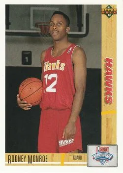 1991-92 Upper Deck Rodney Monroe Draft Picks #14 card image