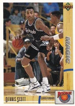 1991-92 Upper Deck Dennis Scott [Rookie Standouts] Rookie Standouts #R2 card image