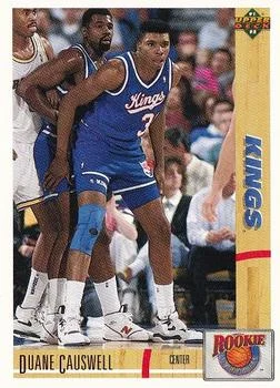 1991-92 Upper Deck Duane Causwell [Rookie Standouts] Rookie Standouts #R11 card image