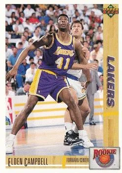1991-92 Upper Deck Elden Campbell [Rookie Standouts] Rookie Standouts #R15 card image
