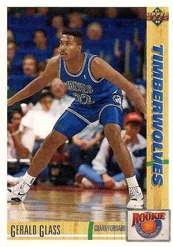 1991-92 Upper Deck Gerald Glass [Rookie Standouts] Rookie Standouts #R13 card image