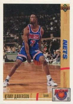 1991-92 Upper Deck Kenny Anderson [Rookie Standouts] Rookie Standouts #R36 card image