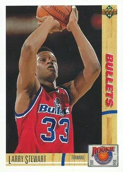 1991-92 Upper Deck Larry Stewart [Rookie Standouts] Rookie Standouts #R39 card image