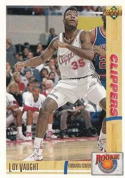 1991-92 Upper Deck Loy Vaught [Rookie Standouts] Rookie Standouts #R8 card image