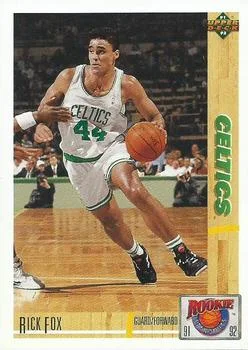 1991-92 Upper Deck Rick Fox [Rookie Standouts] Rookie Standouts #R23 card image