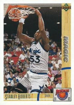 1991-92 Upper Deck Stanley Roberts [Rookie Standouts] Rookie Standouts #R28 card image