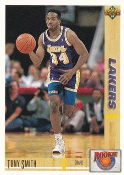 1991-92 Upper Deck Tony Smith [Rookie Standouts] Rookie Standouts #R19 card image