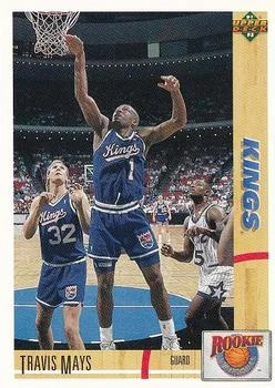 1991-92 Upper Deck Travis Mays [Rookie Standouts] Rookie Standouts #R9 card image