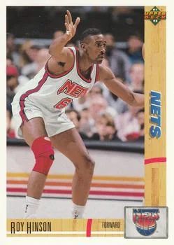 1991-92 Upper Deck Roy Hinson #389 card image
