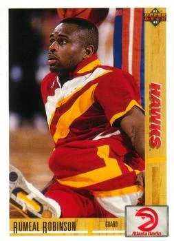 1991-92 Upper Deck Rumeal Robinson #292 card image