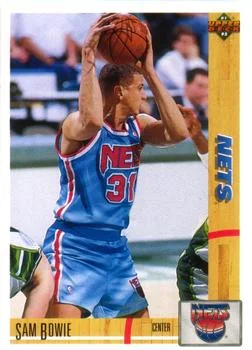 1991-92 Upper Deck Sam Bowie #231 card image
