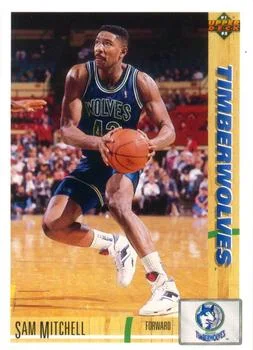 1991-92 Upper Deck Sam Mitchell #309 card image