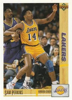 1991-92 Upper Deck Sam Perkins #144 card image