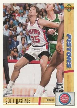 1991-92 Upper Deck Scott Hastings #340 card image
