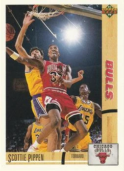 1991-92 Upper Deck Scottie Pippen #125 card image