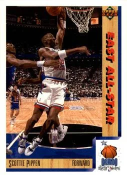 1991-92 Upper Deck Scottie Pippen ASListed #453 card image