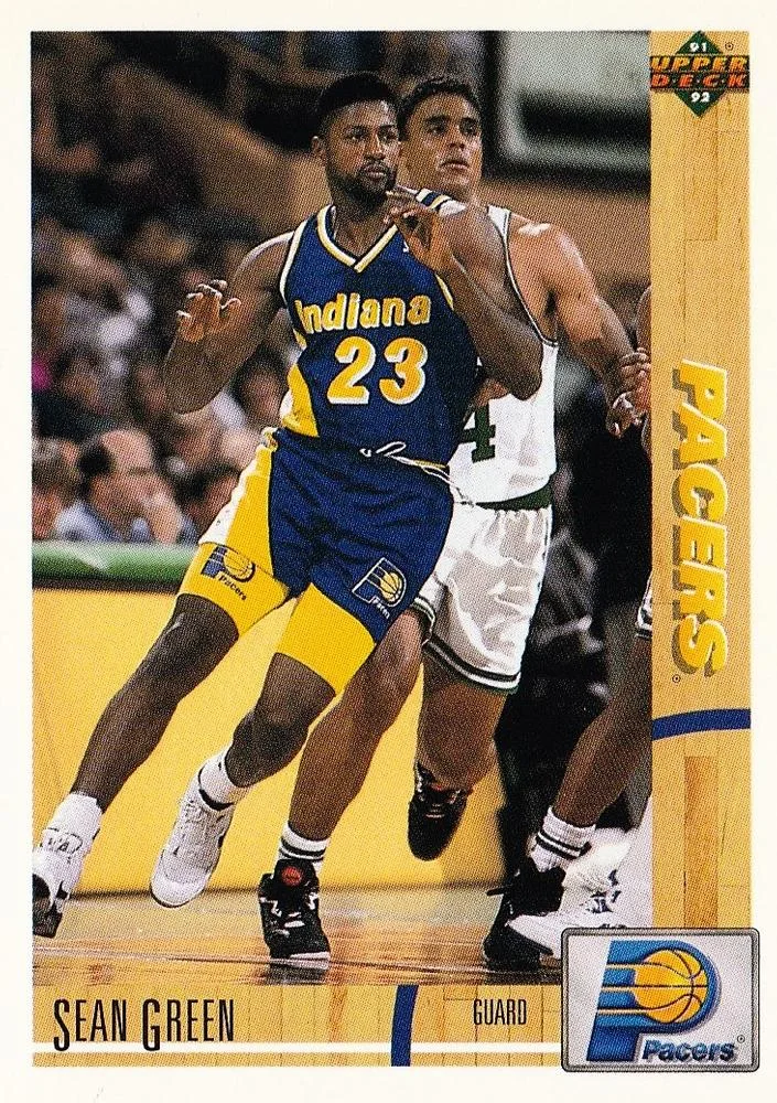 1991-92 Upper Deck Sean Green #421 card image