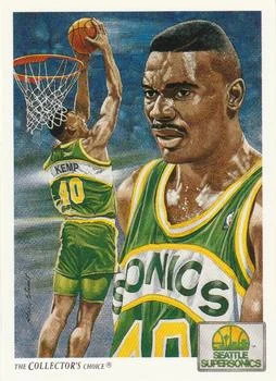 1991-92 Upper Deck Shawn Kemp #96 card image