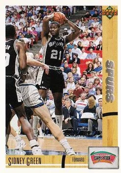 1991-92 Upper Deck Sidney Green #259 card image