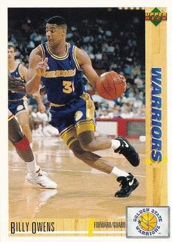 1991-92 Upper Deck Spanish Billy Owens #54 card image