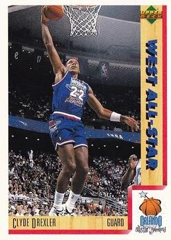 1991-92 Upper Deck Spanish Clyde Drexler #15 card image