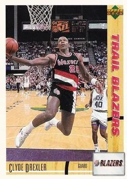 1991-92 Upper Deck Spanish Clyde Drexler #86 card image