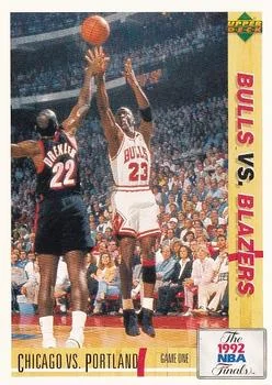 1991-92 Upper Deck Spanish Clyde Drexler / Michael Jordan #172 card image