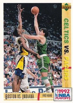 1991-92 Upper Deck Spanish Dale Davis / Kevin McHale #159 card image
