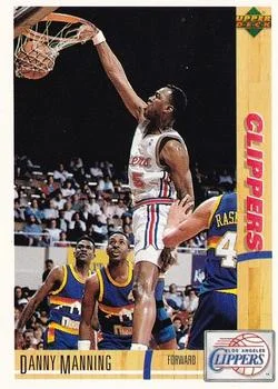 1991-92 Upper Deck Spanish Danny Manning #61 card image