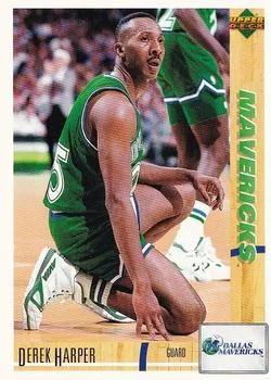 1991-92 Upper Deck Spanish Derek Harper #44 card image
