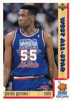 1991-92 Upper Deck Spanish Dikembe Mutombo #23 card image