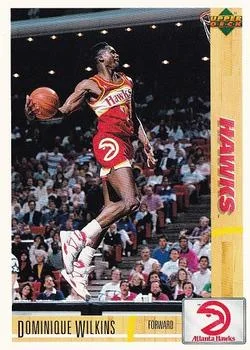 1991-92 Upper Deck Spanish Dominique Wilkins #29 card image