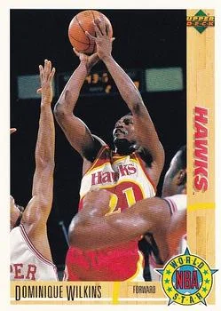 1991-92 Upper Deck Spanish Dominique Wilkins WS #190 card image