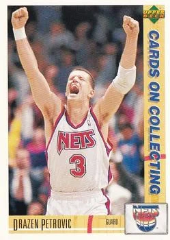 1991-92 Upper Deck Spanish Drazen Petrovic COC #179 card image