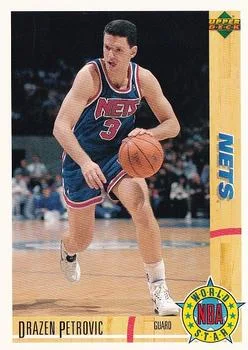 1991-92 Upper Deck Spanish Drazen Petrovic WS #188 card image