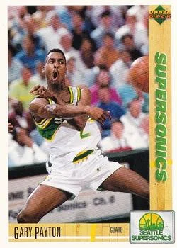 1991-92 Upper Deck Spanish Gary Payton #97 card image