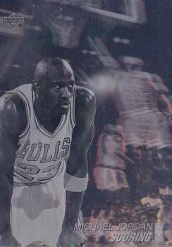 1991-92 Upper Deck Spanish Michael Jordan SCG [International Award Winner Holograms] International Award Winner Holograms #NNO card image