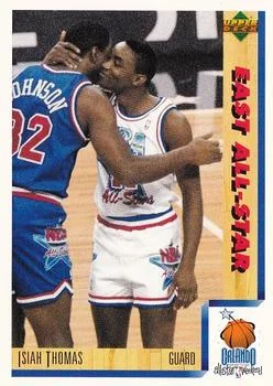 1991-92 Upper Deck Spanish Isiah Thomas #3 card image