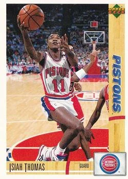 1991-92 Upper Deck Spanish Isiah Thomas #47 card image