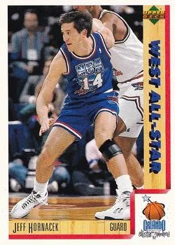 1991-92 Upper Deck Spanish Jeff Hornacek #21 card image
