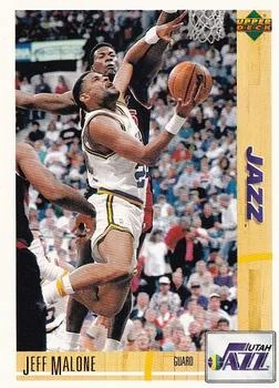 1991-92 Upper Deck Spanish Jeff Malone #101 card image