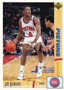 1991-92 Upper Deck Spanish Joe Dumars #48 card image