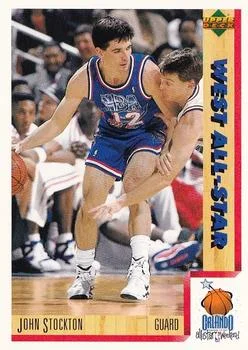 1991-92 Upper Deck Spanish John Stockton #22 card image