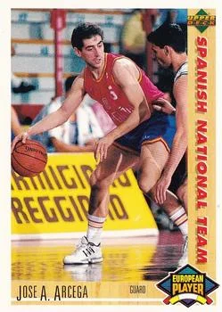 1991-92 Upper Deck Spanish Jose A. Arcega ESP #121 card image