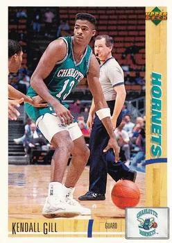 1991-92 Upper Deck Spanish Kendall Gill #37 card image