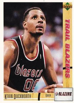 1991-92 Upper Deck Spanish Kevin Duckworth #88 card image