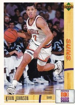 1991-92 Upper Deck Spanish Kevin Johnson #84 card image